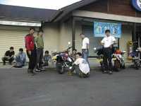 夕方６時頃、全員無事にアウトラインに帰着。